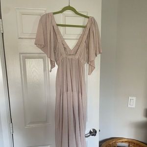 Free People La La Maxi Dress XS